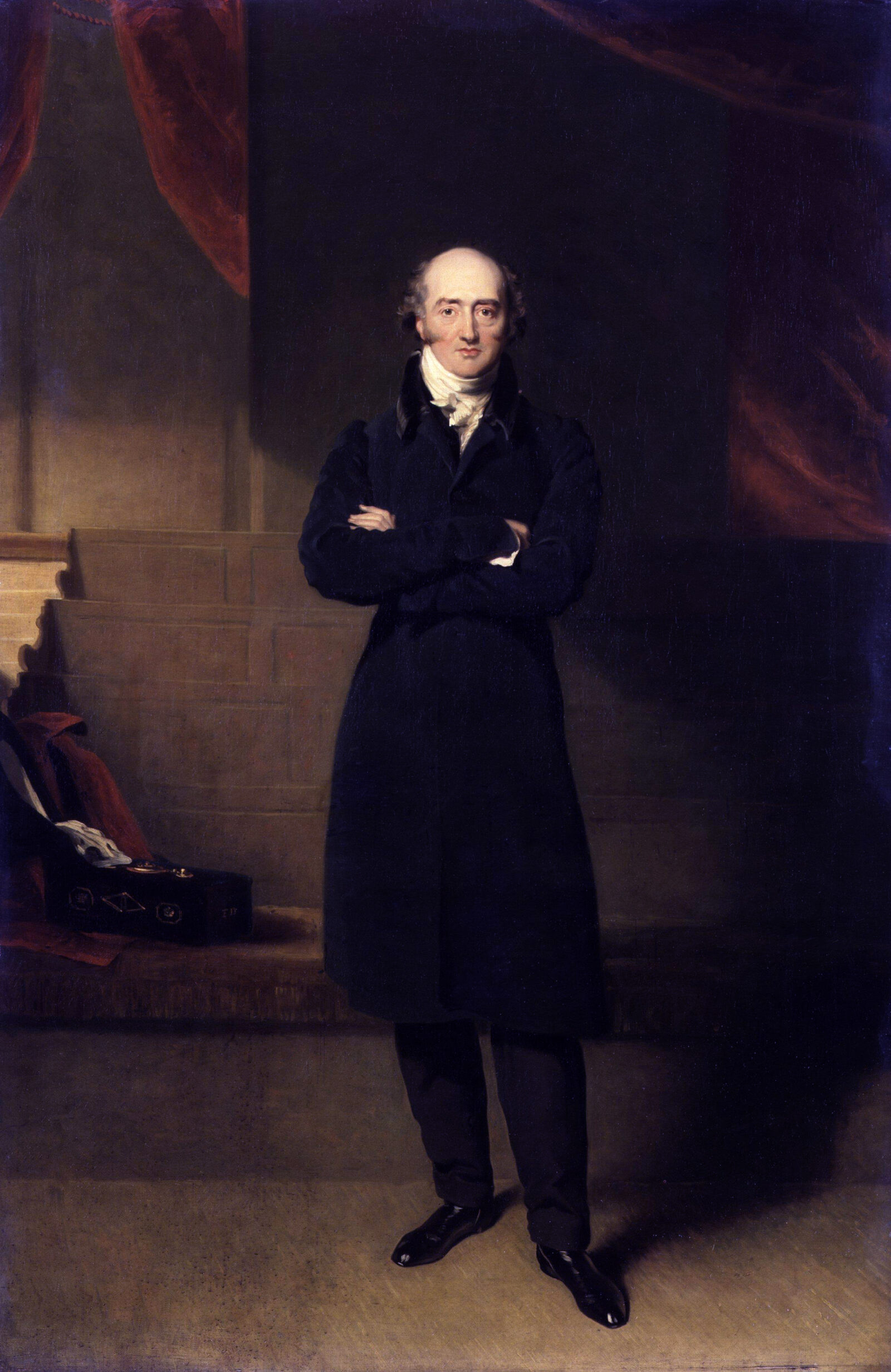 Portrait of George Canning, Prime Minister and MP for Seaford in 1827