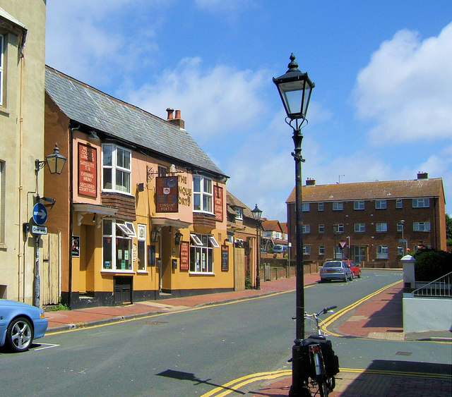 Cinque Ports Public House on High Street, Seaford